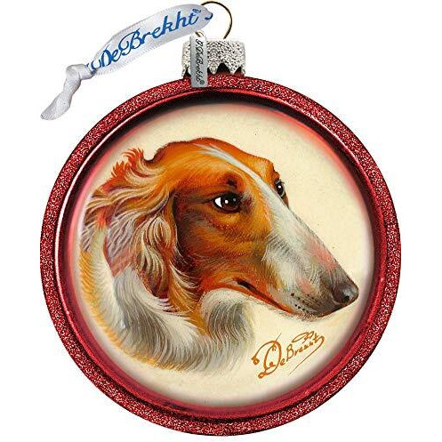 gDeBrekht 764-119 Dog Handcrafted glass Ornament
