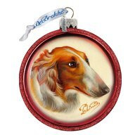 gDeBrekht 764-119 Dog Handcrafted glass Ornament