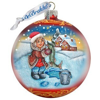 gDeBrekht 73323 For the Pike Village Ball Ornament