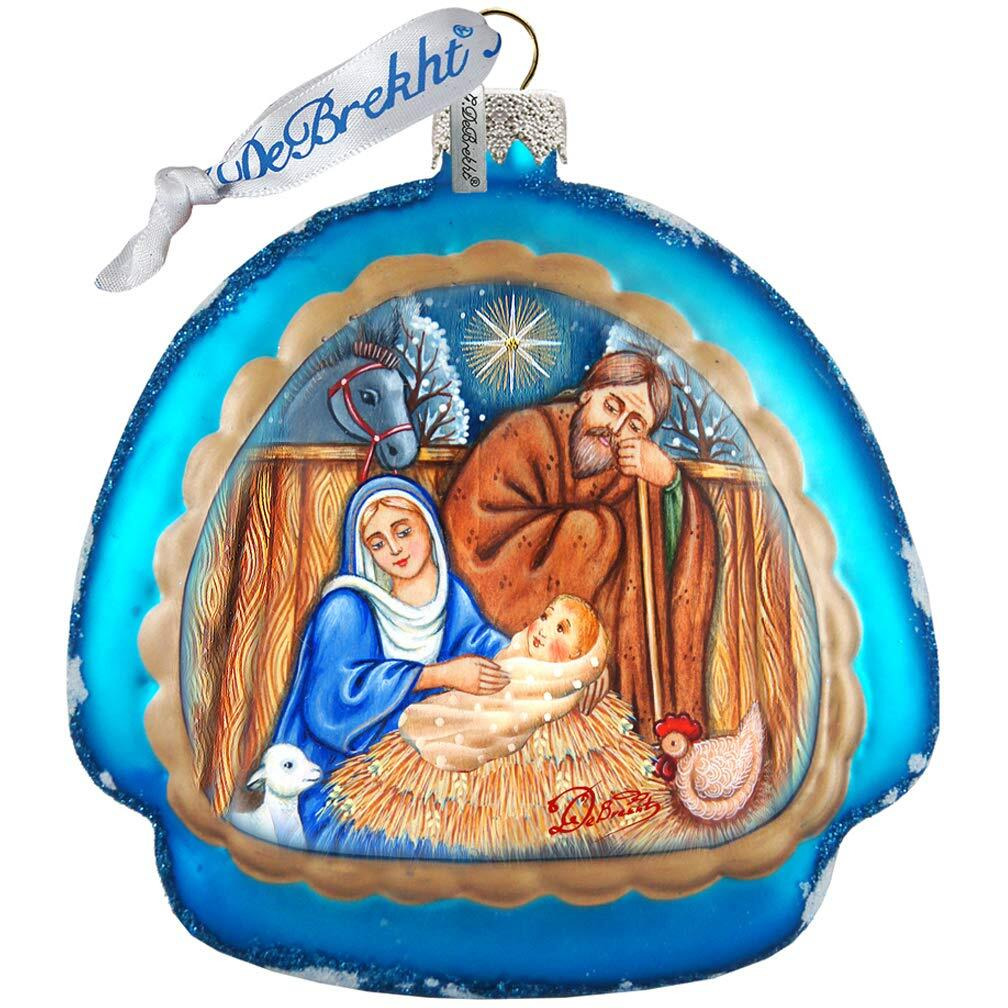 gDeBrekht 756-013 Manger Nativity Ornament