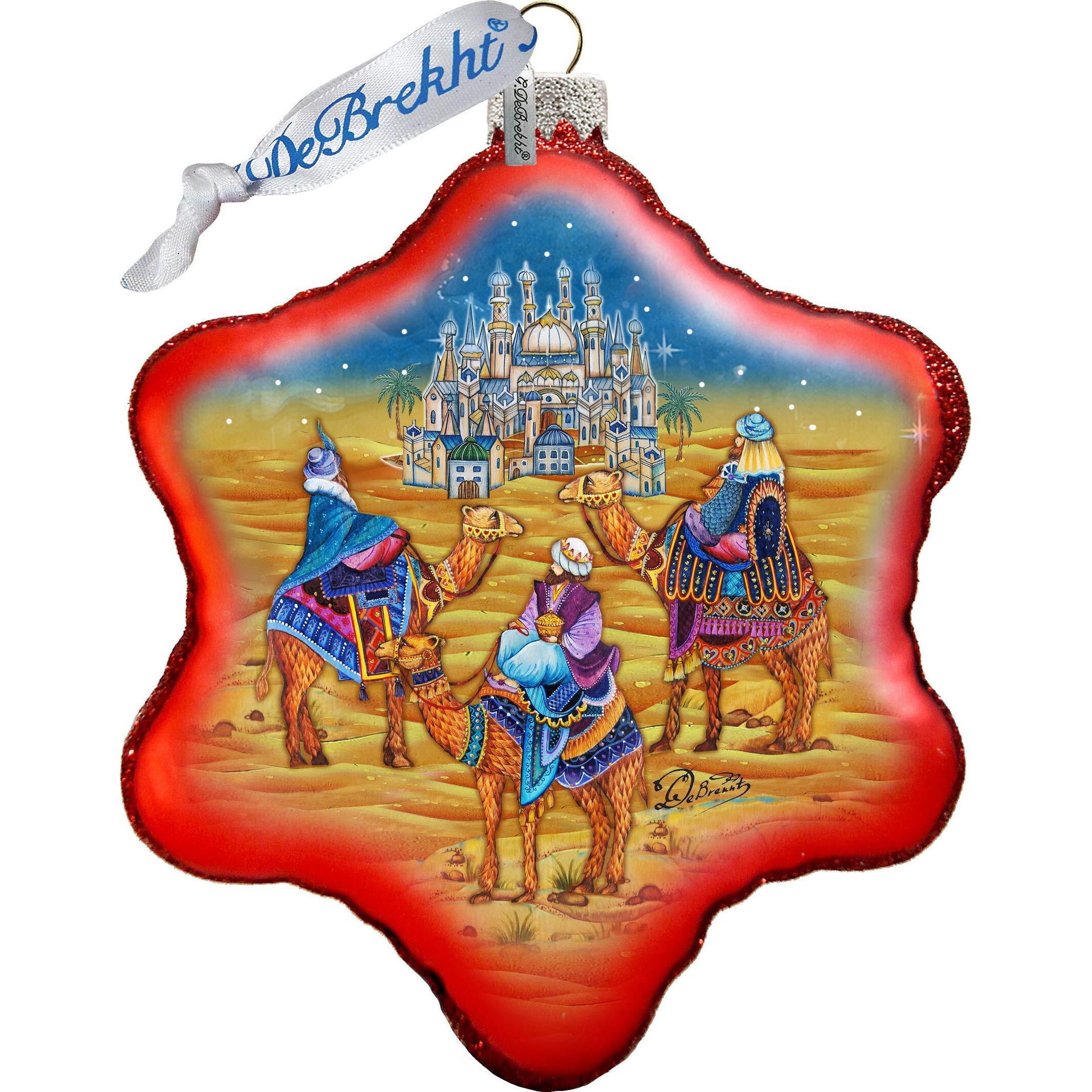 gDeBrekht 754-009 Three Kings Snowflake Ornament