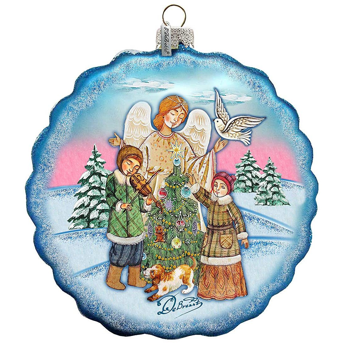 gDeBrekht 759-011 christmas glass Ornament