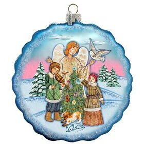gDeBrekht 759-011 christmas glass Ornament