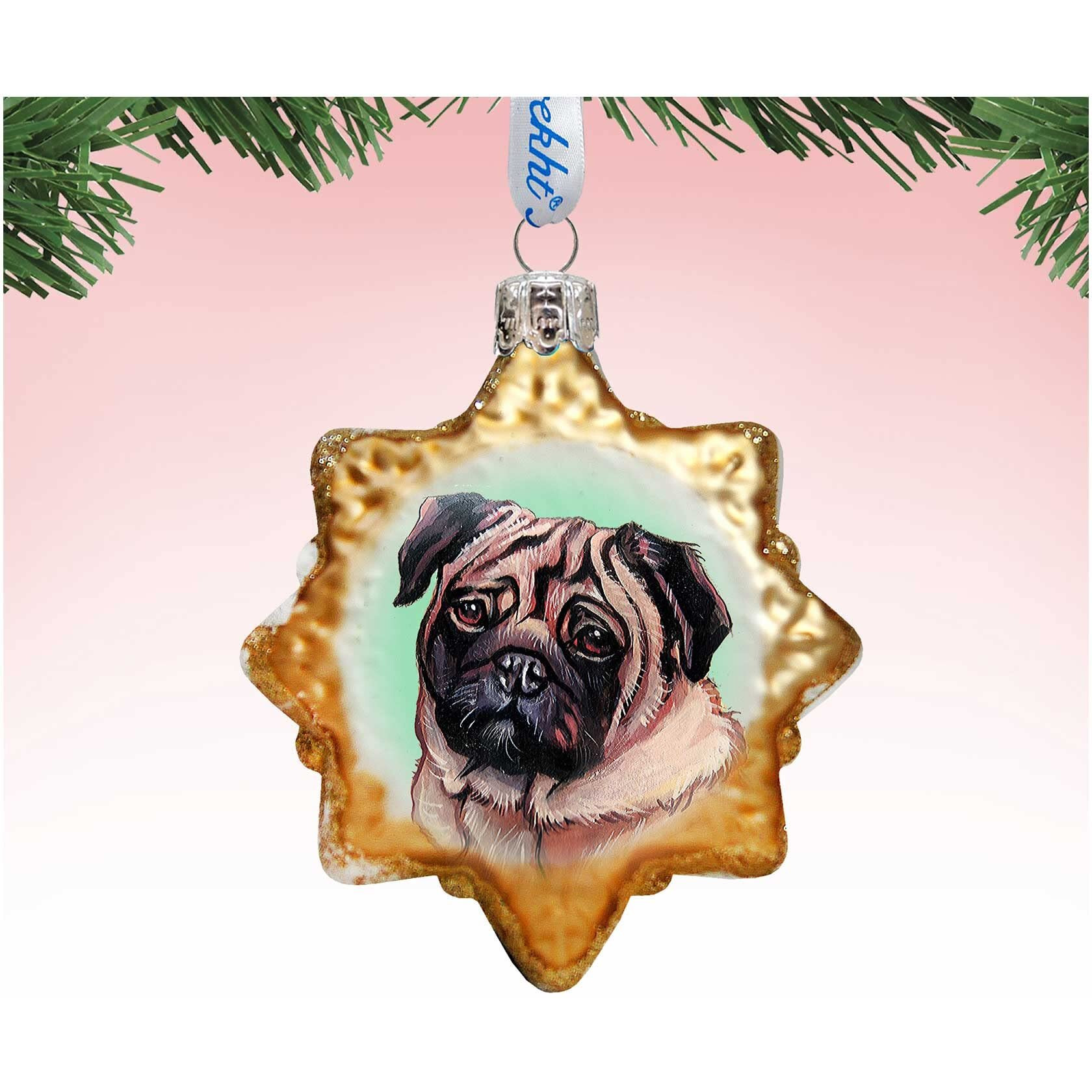 gDeBrekht 774019 cute Pug Ornament