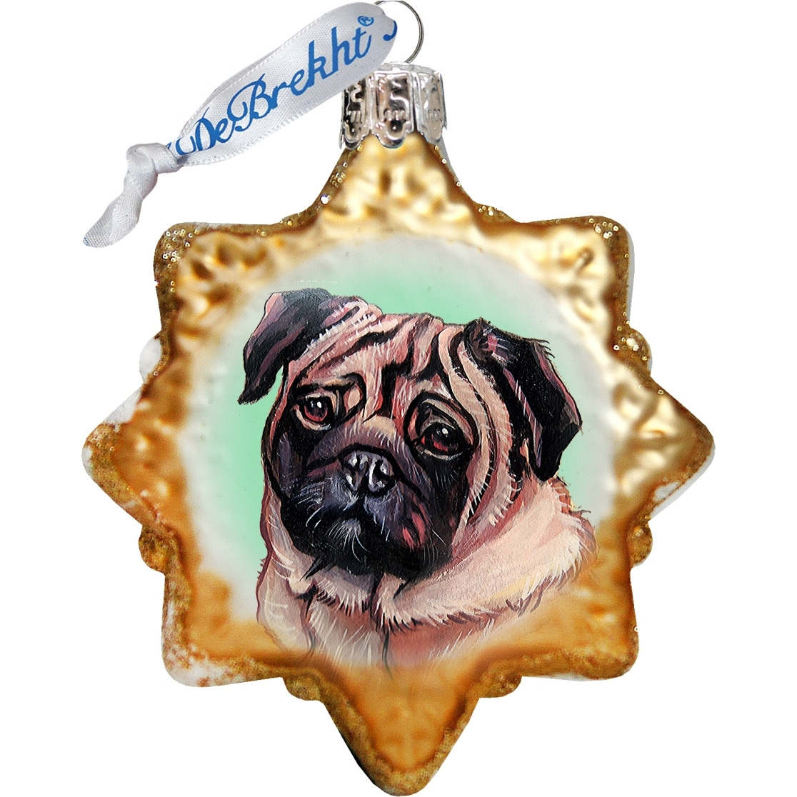 gDeBrekht 774019 cute Pug Ornament