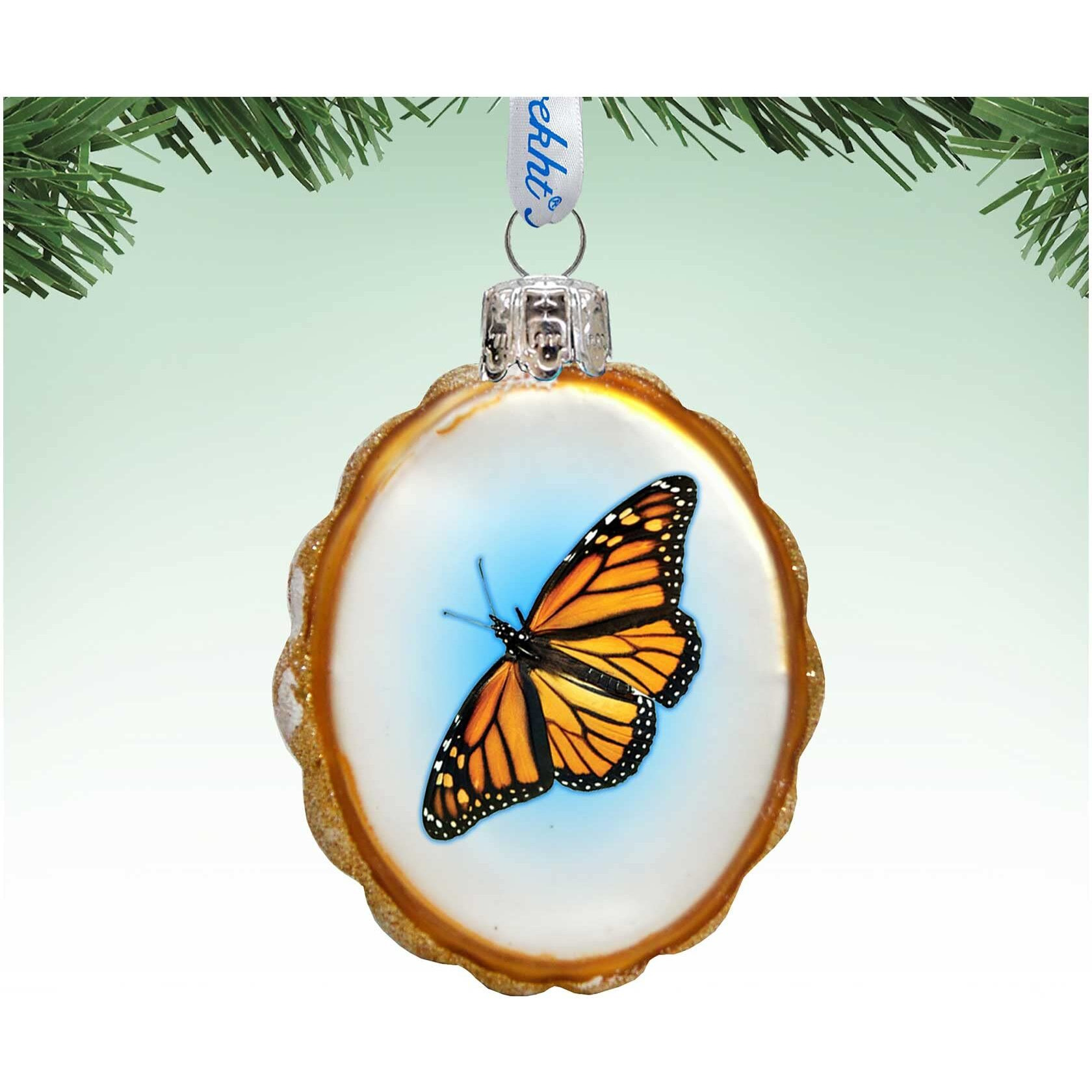 gDeBrekht 776283 Butterfly Keepsake glass Ornament