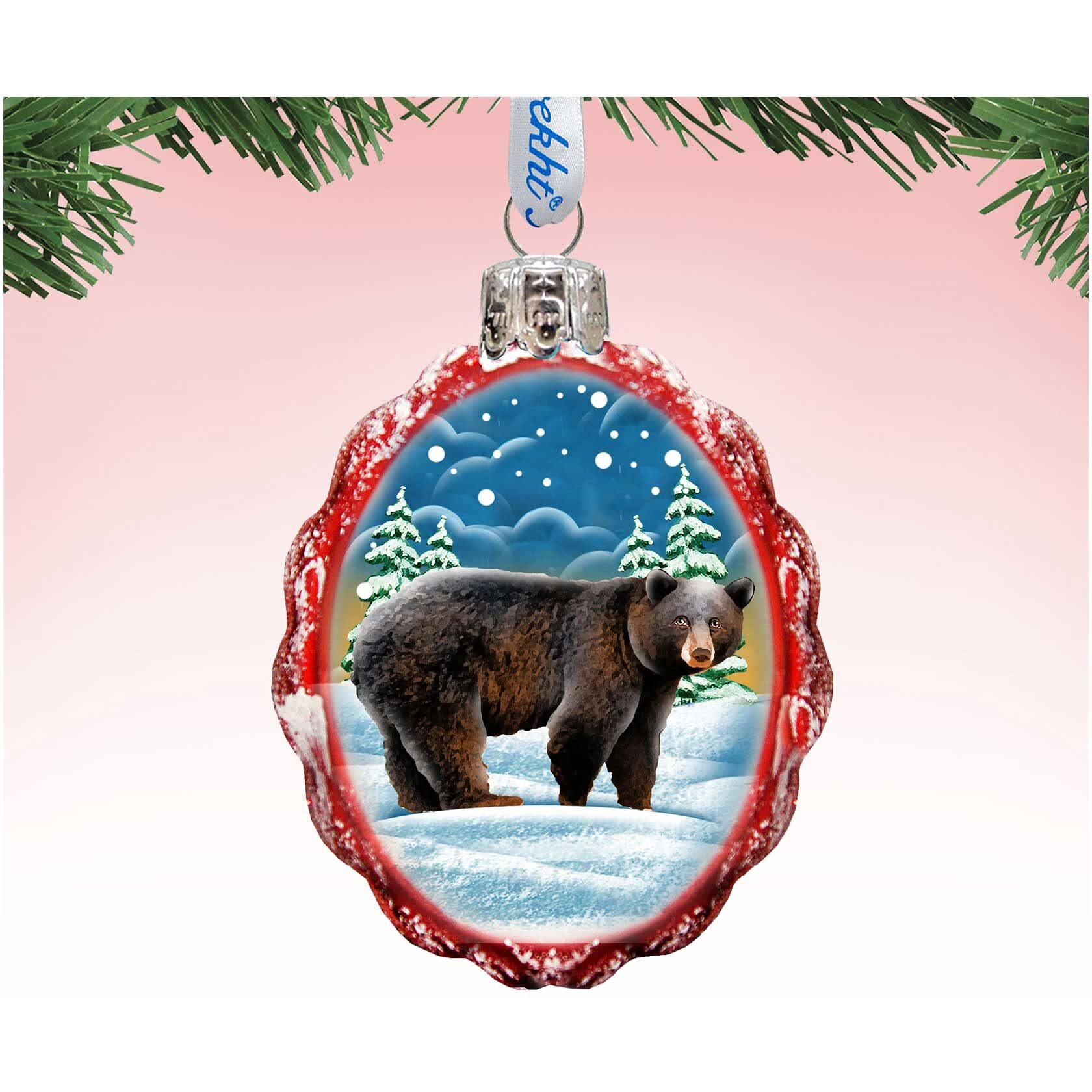 gDeBrekht 771036 grizzly Bear Ornament