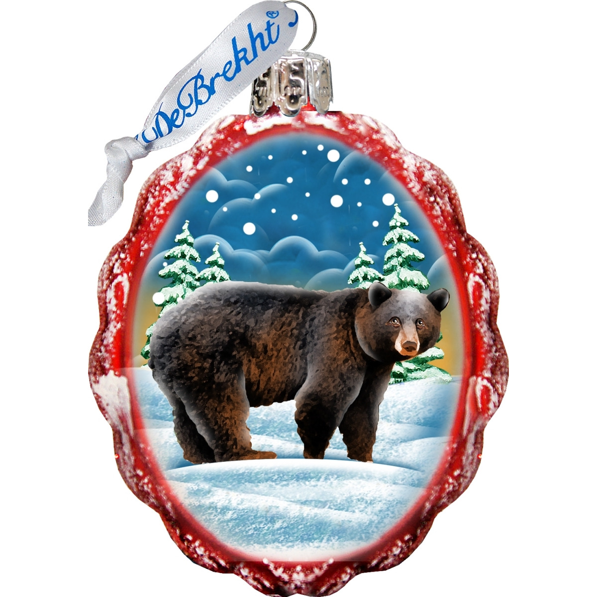 gDeBrekht 771036 grizzly Bear Ornament