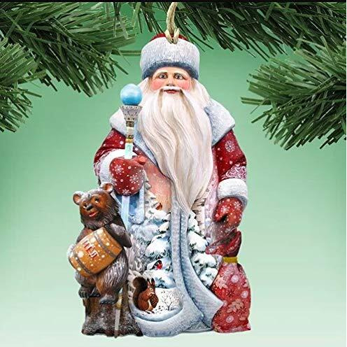 gDeBrekht 8100021S3 Father Frost Tales Ornaments - Set of 3