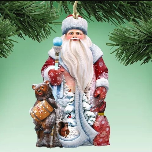 gDeBrekht 8100021S3 Father Frost Tales Ornaments - Set of 3