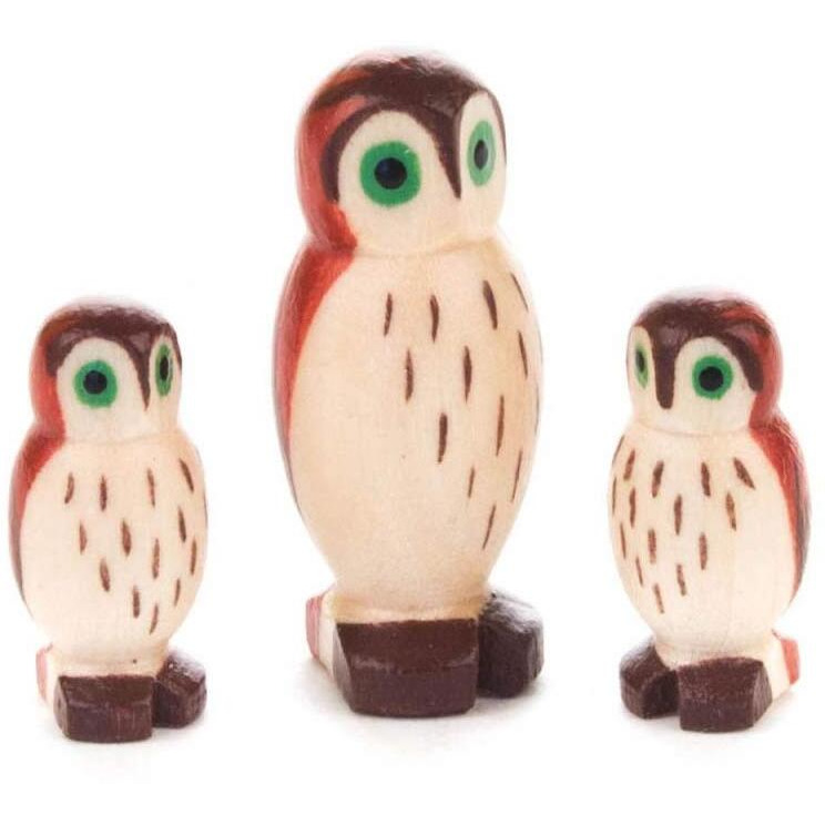 Alexander Taron 159-031 Dregeno Figures - Owl Family - Set of 3