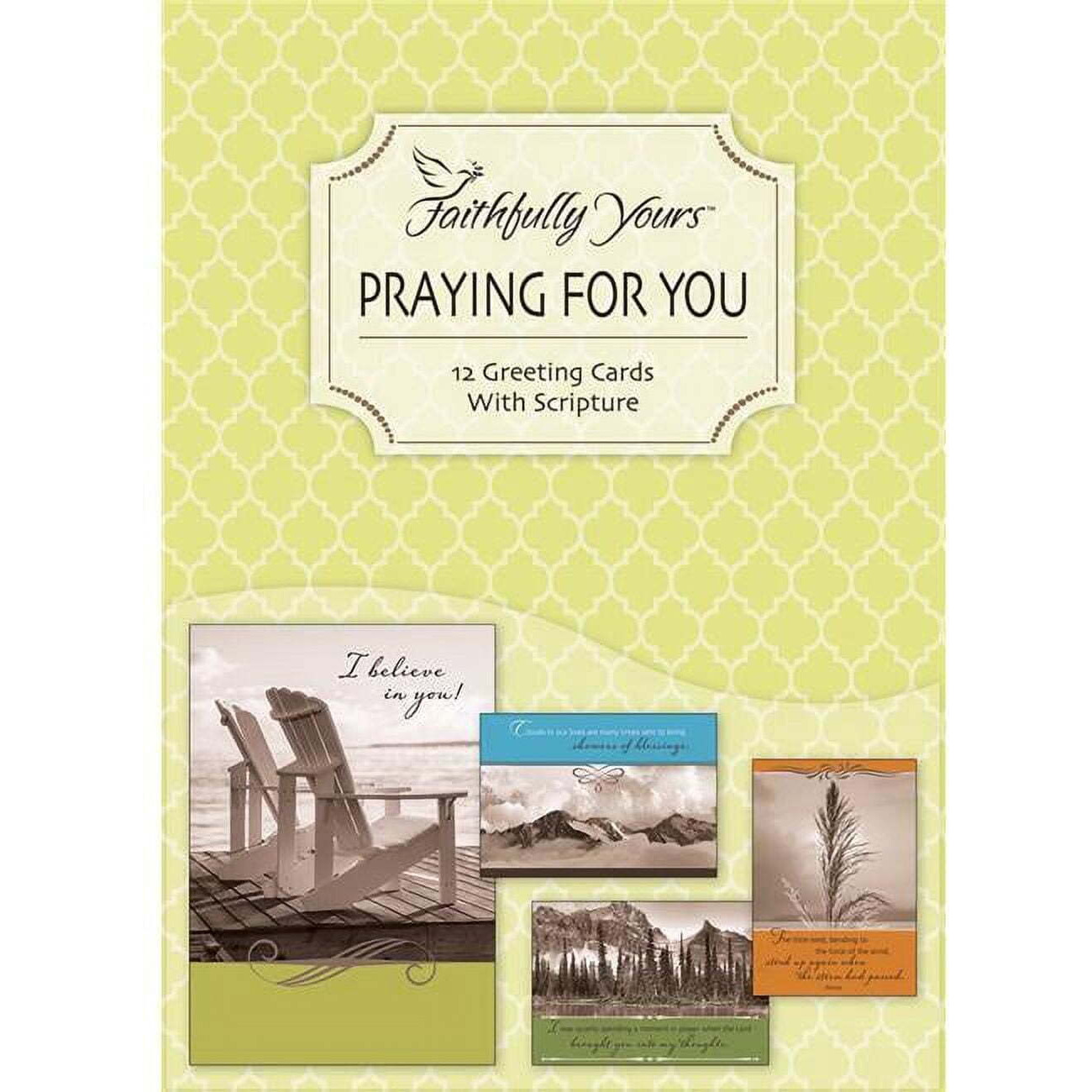 Faithfully Yours 167106 Pray for You card-Boxed - Moments in Prayer - Box of 12
