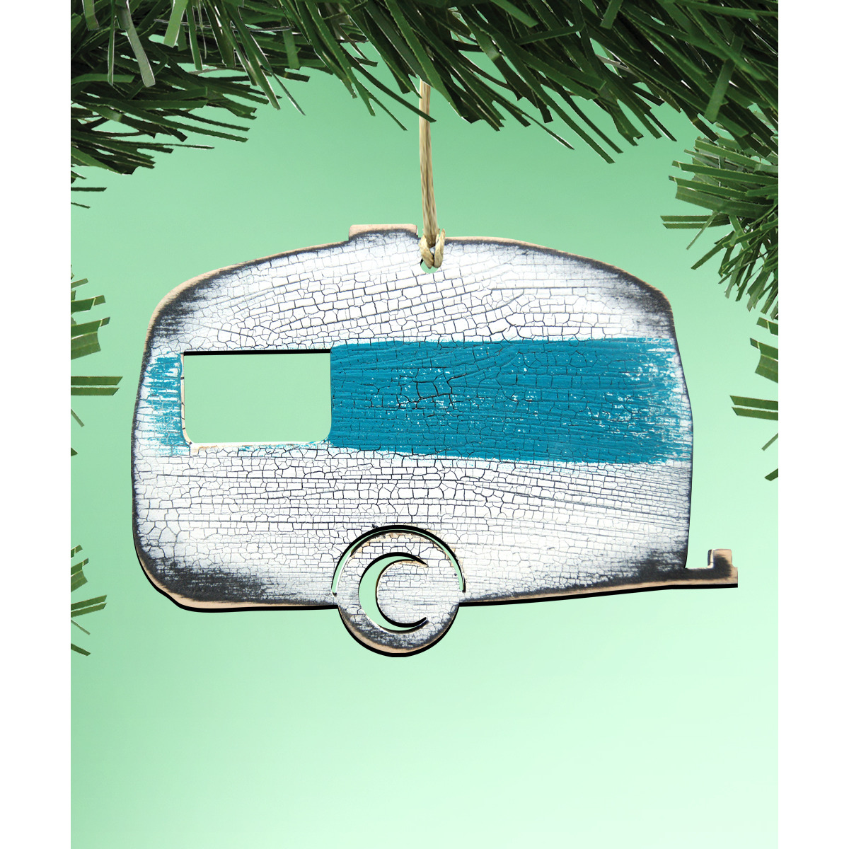 Designocracy 99431-M camper Wooden Magnet