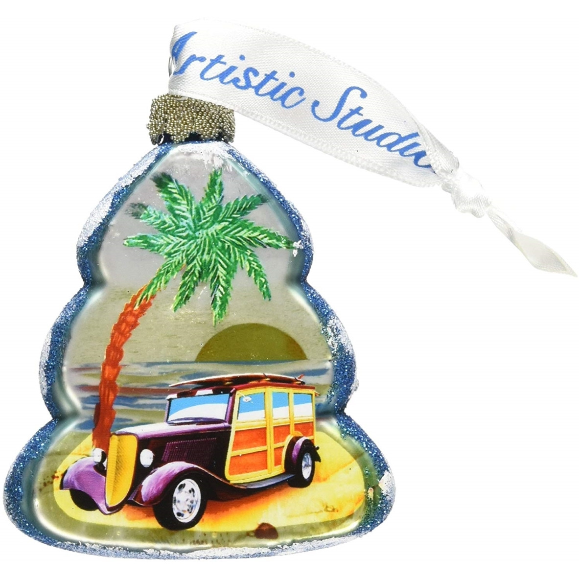 gDeBrekht 764-078 car Woody Ornament