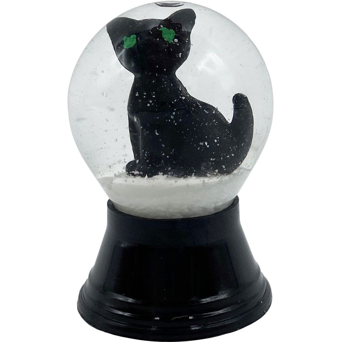 Alexander Taron PR1144 Perzy Snowglobe - Mini Black cat - 15 x 1 x 1 in