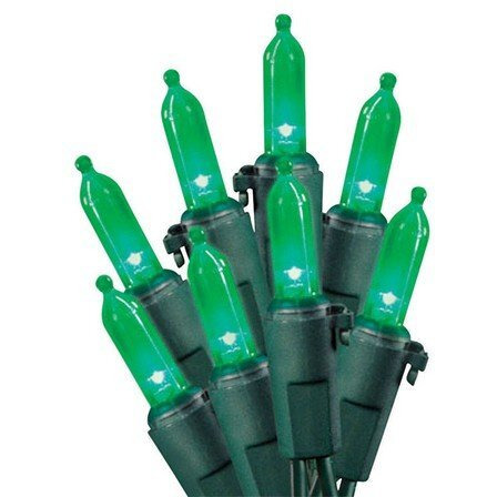 40845-71 green LED Indoor & Outdoor 100 Light Set