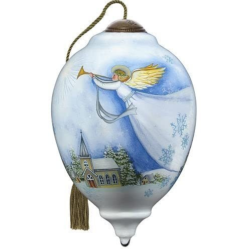 Precious Moments 7211101 Let us Rejoice Ornament  White
