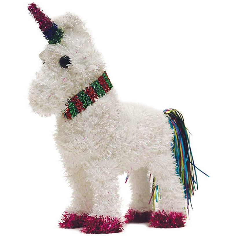 DDI 2347531 Large christmas Tinsel Unicorn case of 12