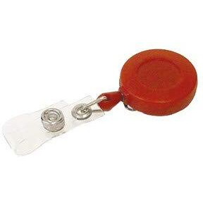 Plastic ID Badge Retriever with Belt clip
