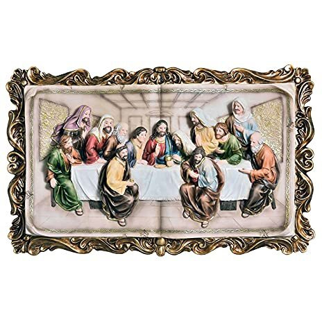 28 in Last Supper Plaque