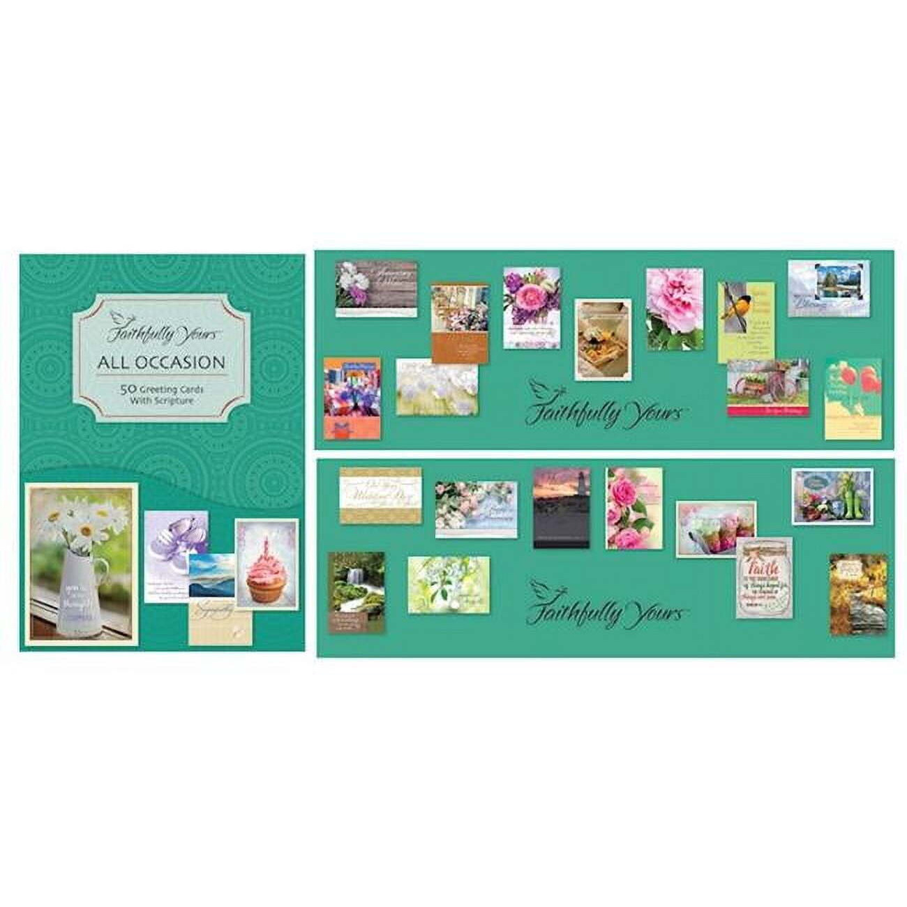 Faithfully Yours 256830 Boxed - card Value-All Occasion Value Box - Box of 50