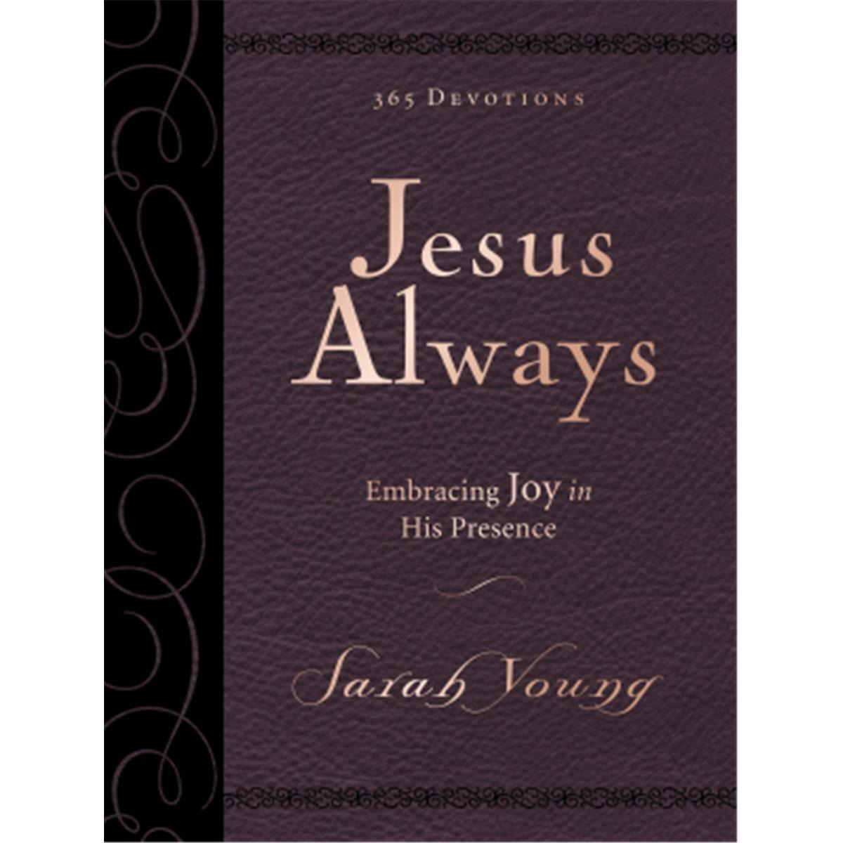 Nelson & Nelson Books  Jesus Always Large Print Deluxe Edition by Young Sarah