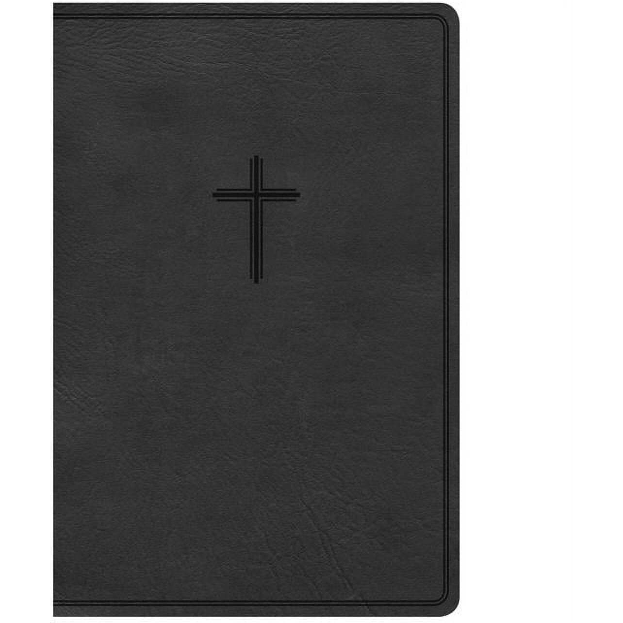 KJV Everyday Study Bible  charcoal Leather Touch