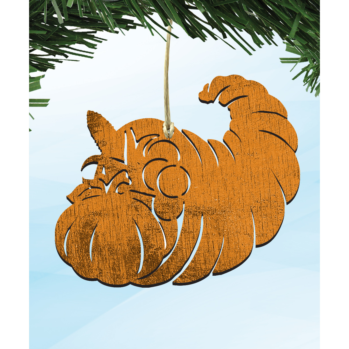 cornucopia Rustic Ornament