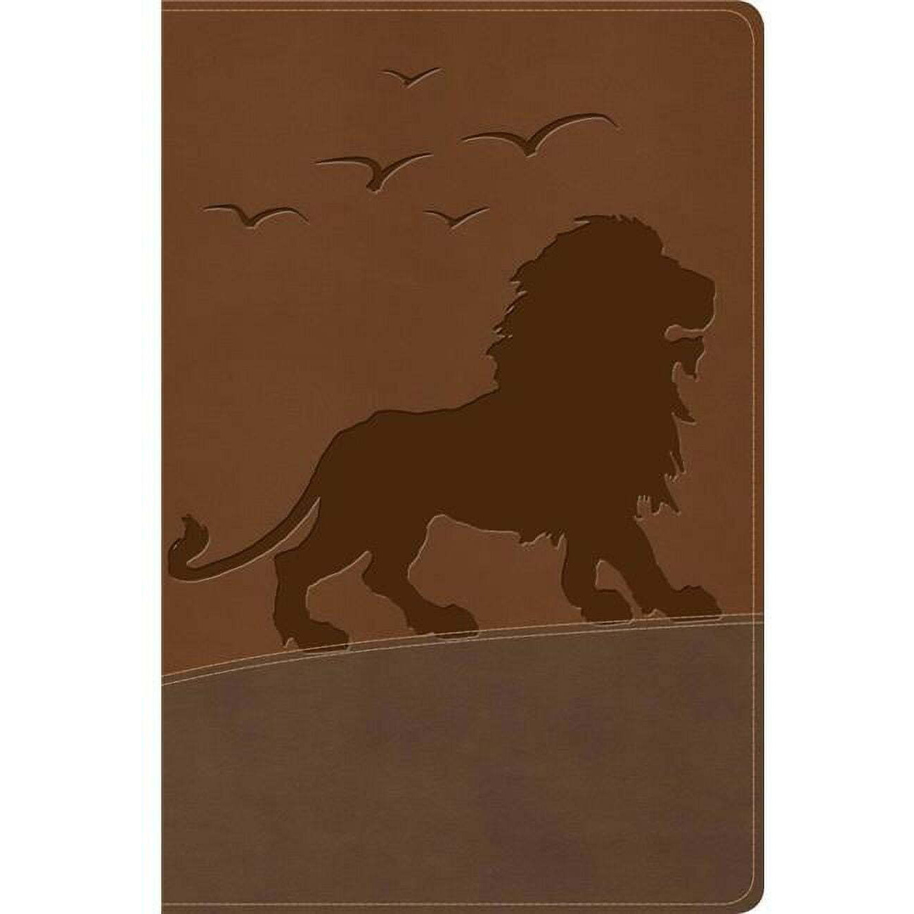 KJV One Big Story Bible  Brown Lion Leather Touch - Apr 2020
