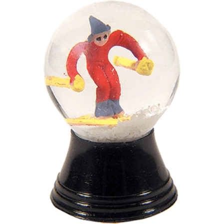 y Snowglobe - Mini Skier