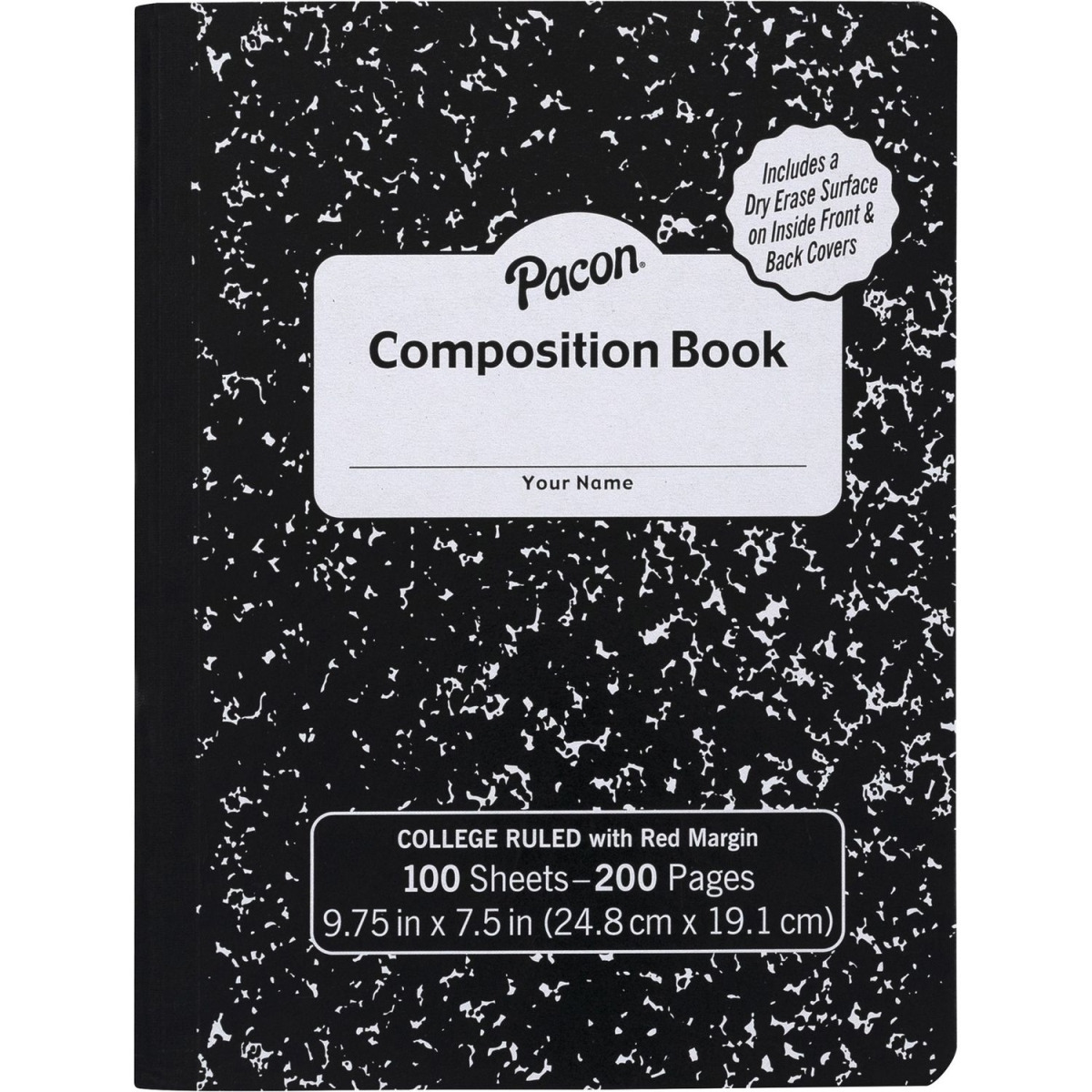 Pacon PAcPMMK37106DE composition Dryerase college Book