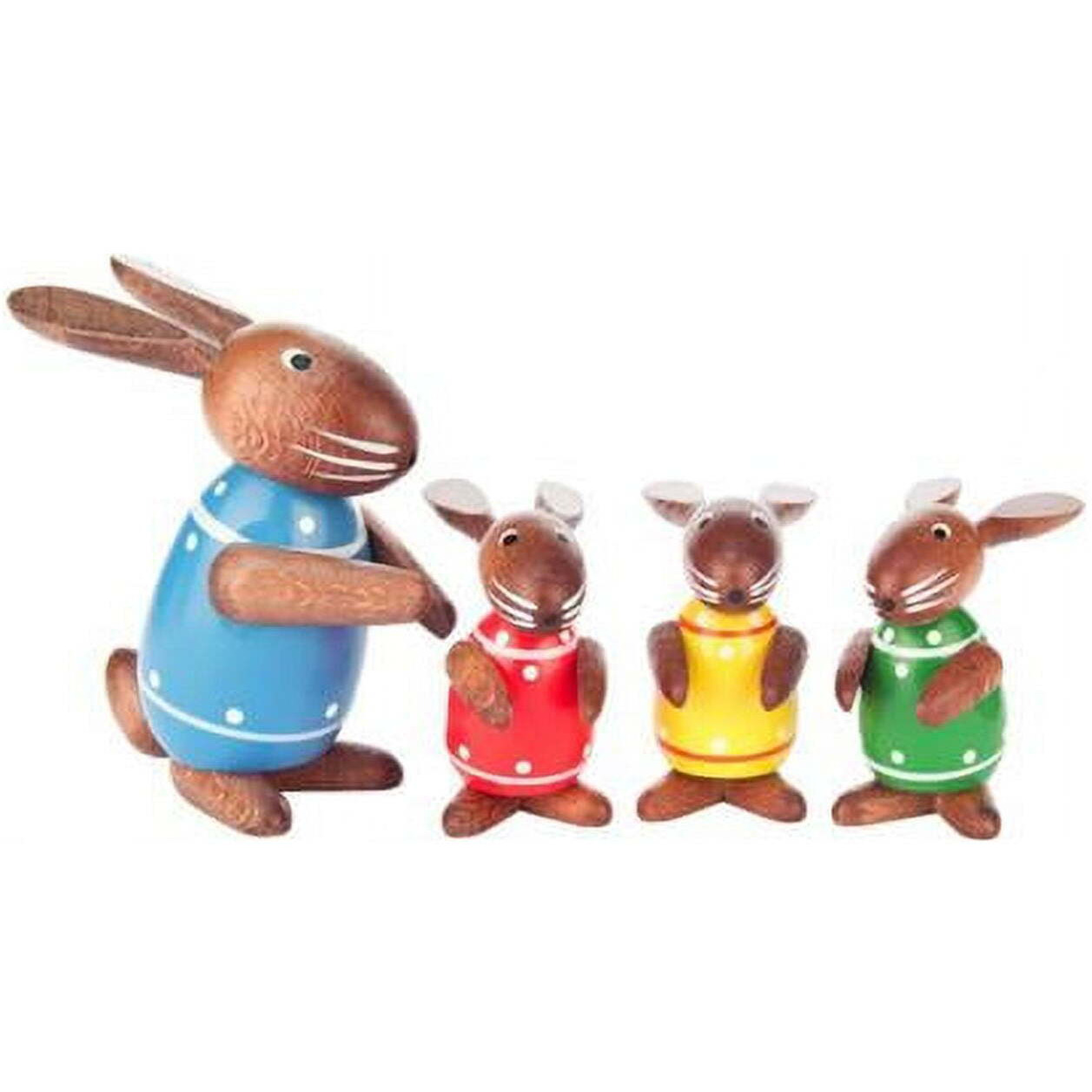 Dregeno Easter Ornament - Rabbit Family