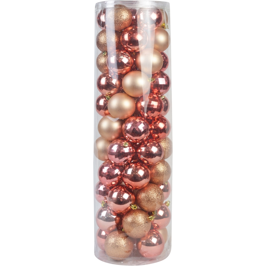 christmas Ornament combo  Brown - 55 Piece