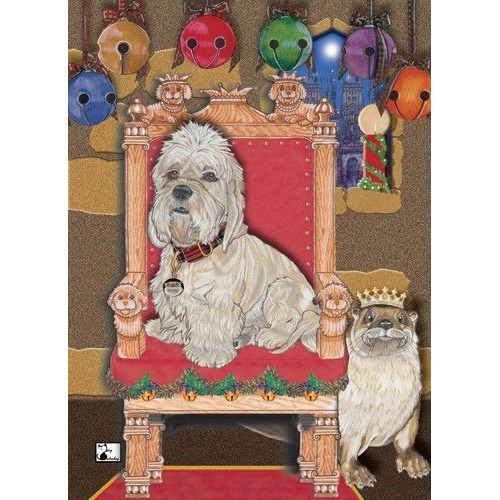 Pipsqueak Productions c501 Holiday Boxed cards- Dandie Dinmont
