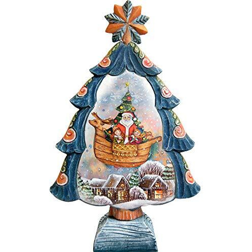 gDeBrekht 588052 Flying To Town Tree Figurine- Medium