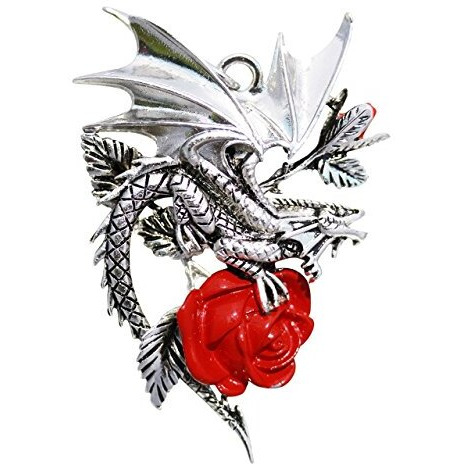 Starlinks cA04 Draca Rosa Pendant - charisma And courage By Anne Stokes