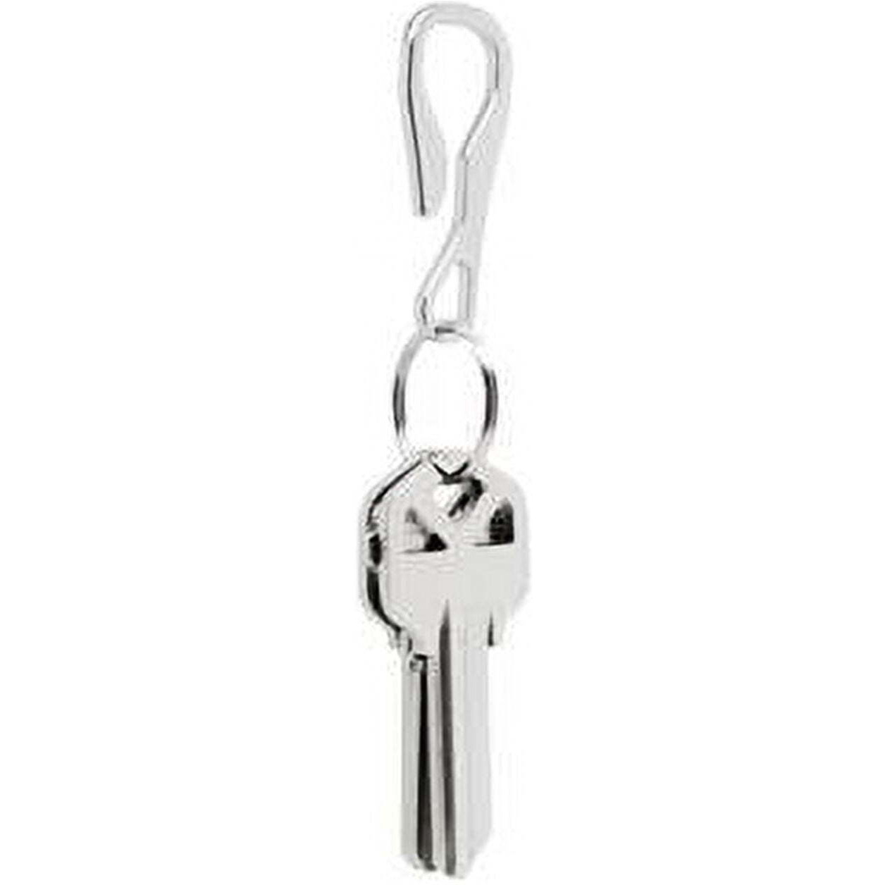 Key Smart 9013582 Stainless Steel Silver U-Shaped Key Ring