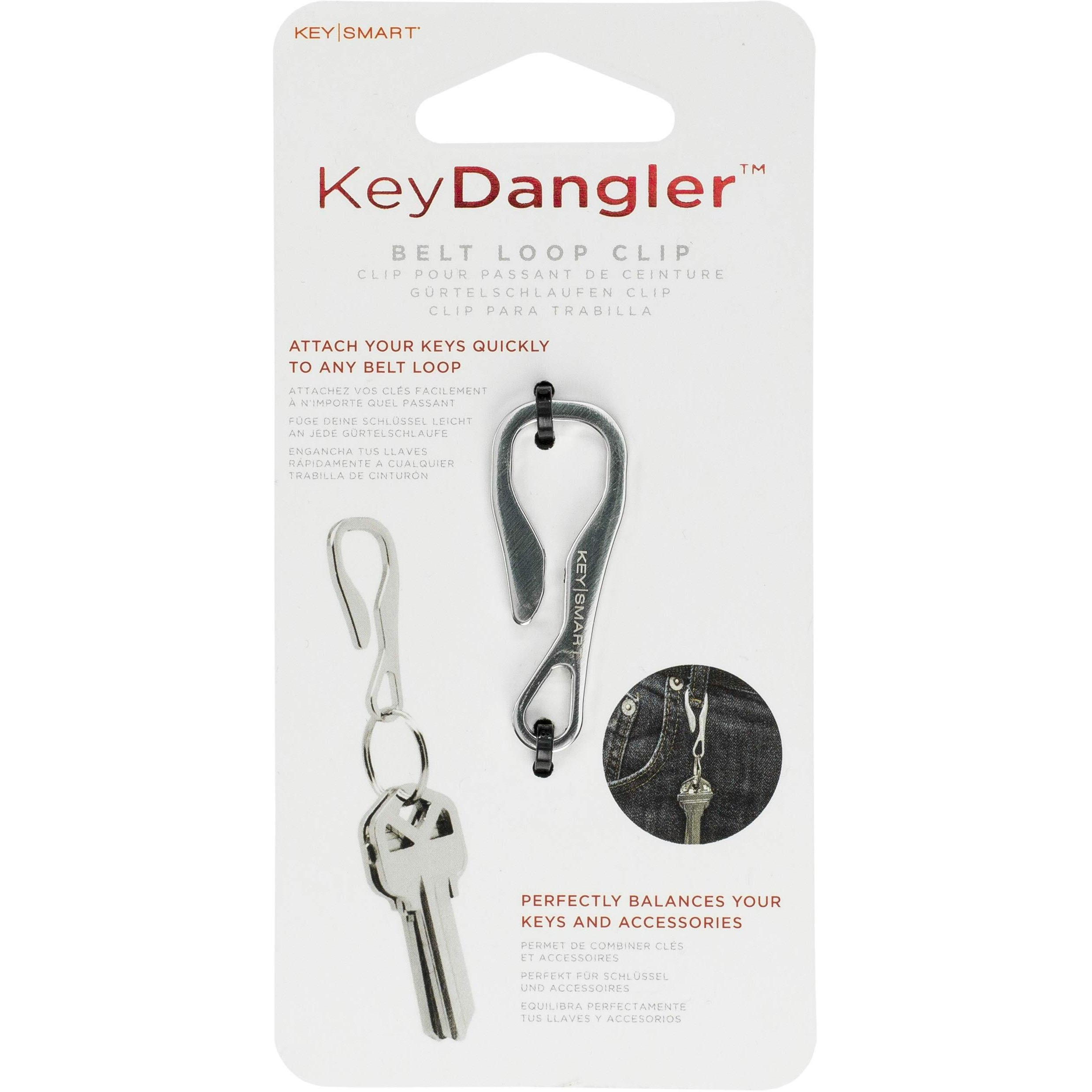 Key Smart 9013582 Stainless Steel Silver U-Shaped Key Ring