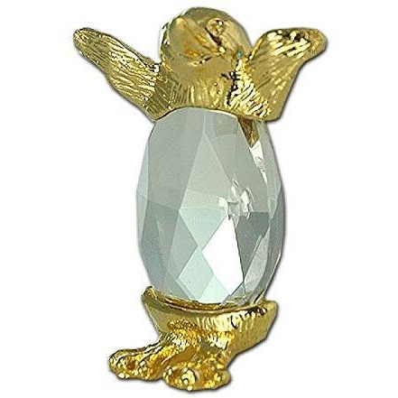 Designer Jewelry Penguinfigurine Penguin figurine handmade Bohemia lead crystal
