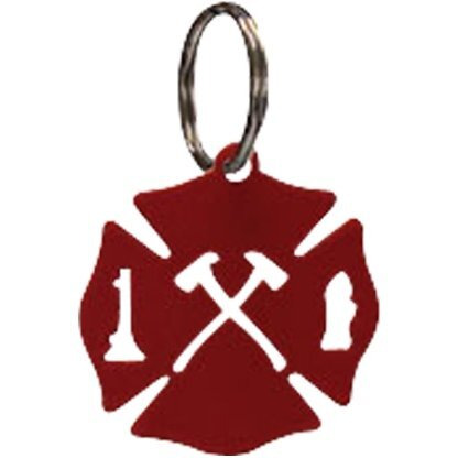 Maltese cross Key chain-Red