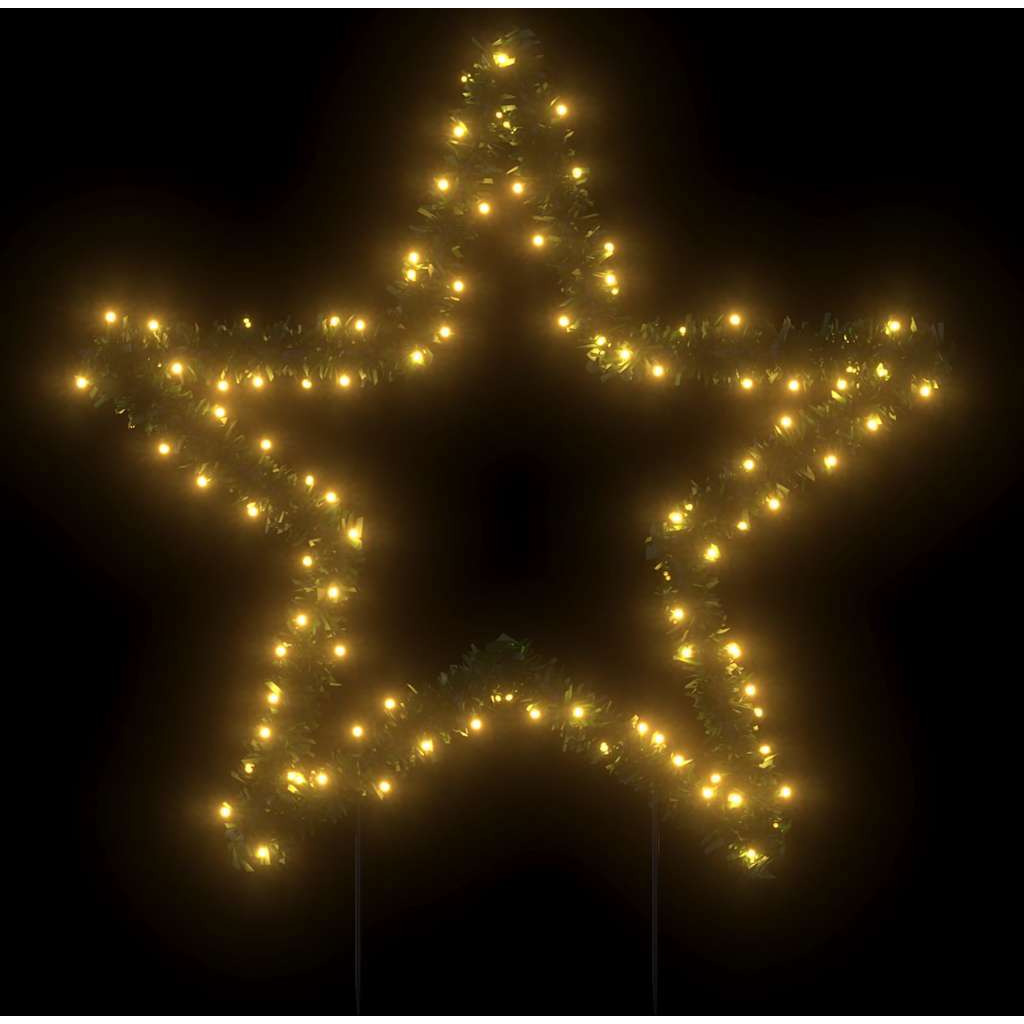 vidaXL Christmas Light Decoration with Spikes Star 115 LEDs 33.5"