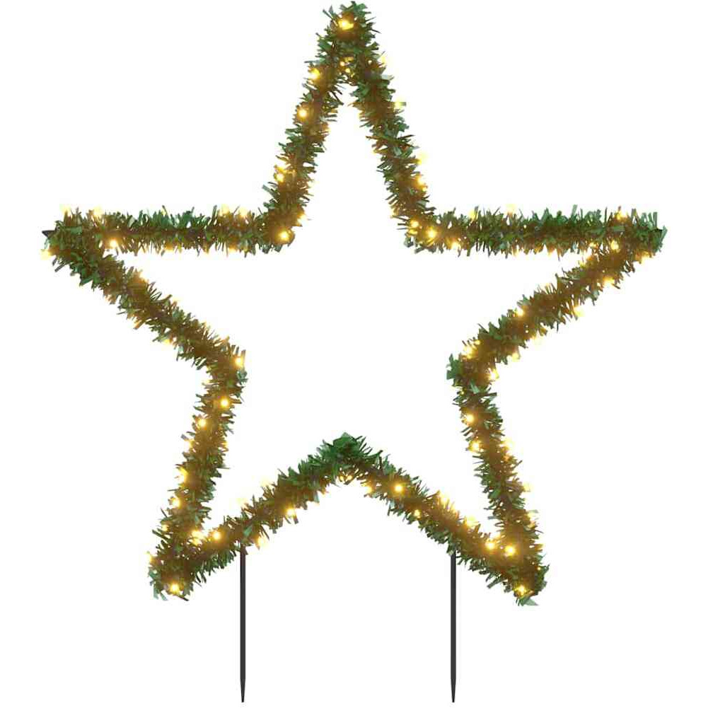 vidaXL Christmas Light Decoration with Spikes Star 115 LEDs 33.5"