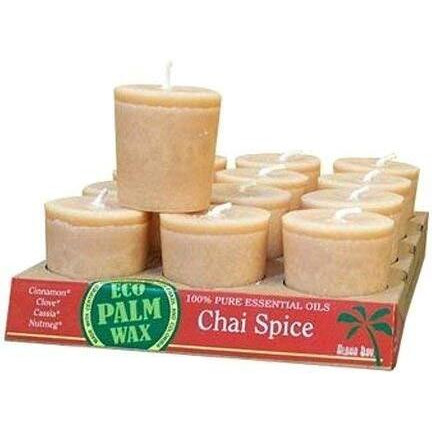 Aloha Bay - candle Votive Essential Oil chai Spice - 12 candles - case Of 12(D0102H5WDZX)