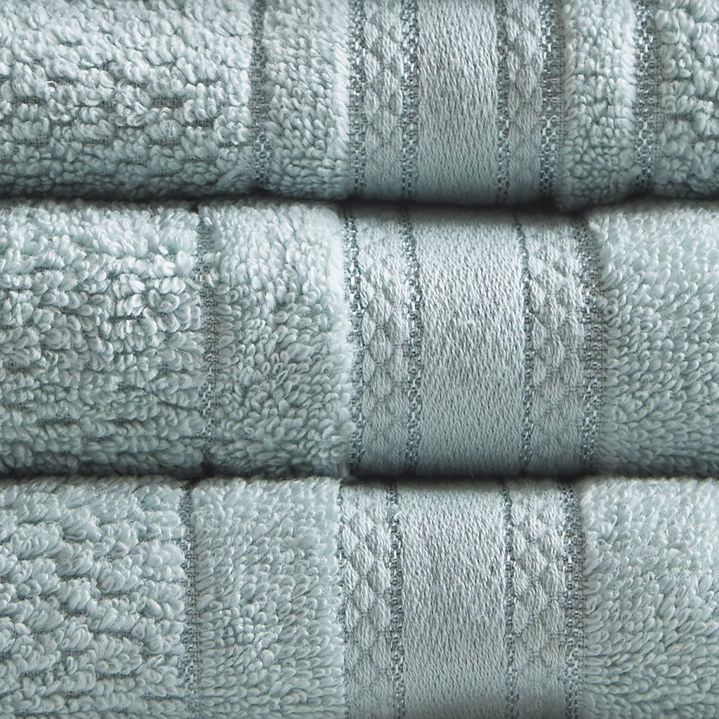 Adrien Super Soft cotton Quick Dry Bath Towel 6 Piece Set(D0102H54KXX)