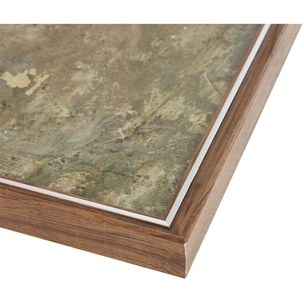 Lake Walk Abstract Landscape Framed canvas Wall Art(D0102HR7YNJ)