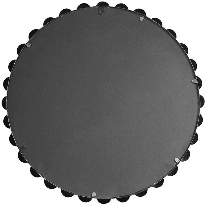 Marlowe Beaded Round Wall Mirror 27D(D0102HR7Y6J)