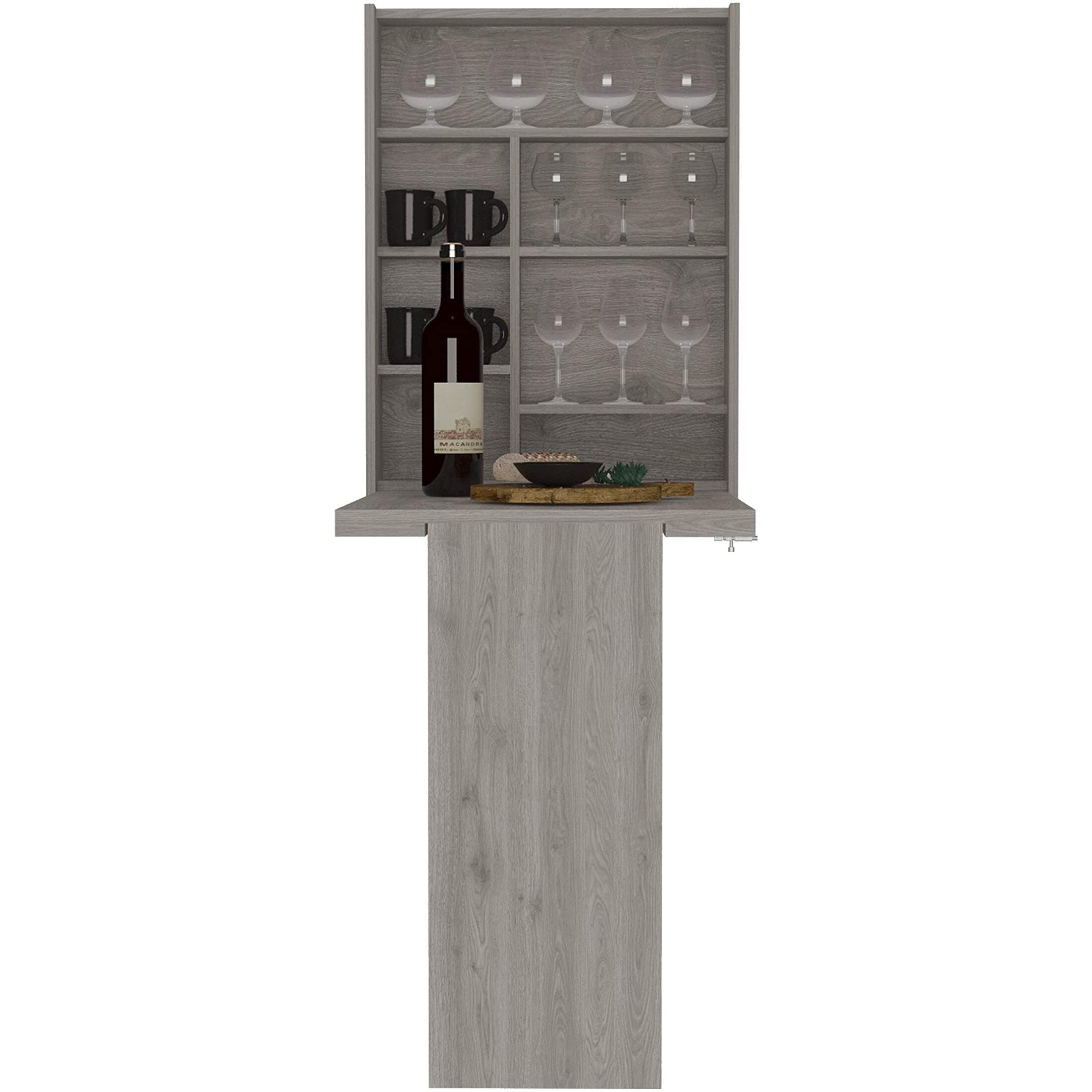 Dalton Foldable Table One Shelf With Seven Divisions(D0102H2RLDY)