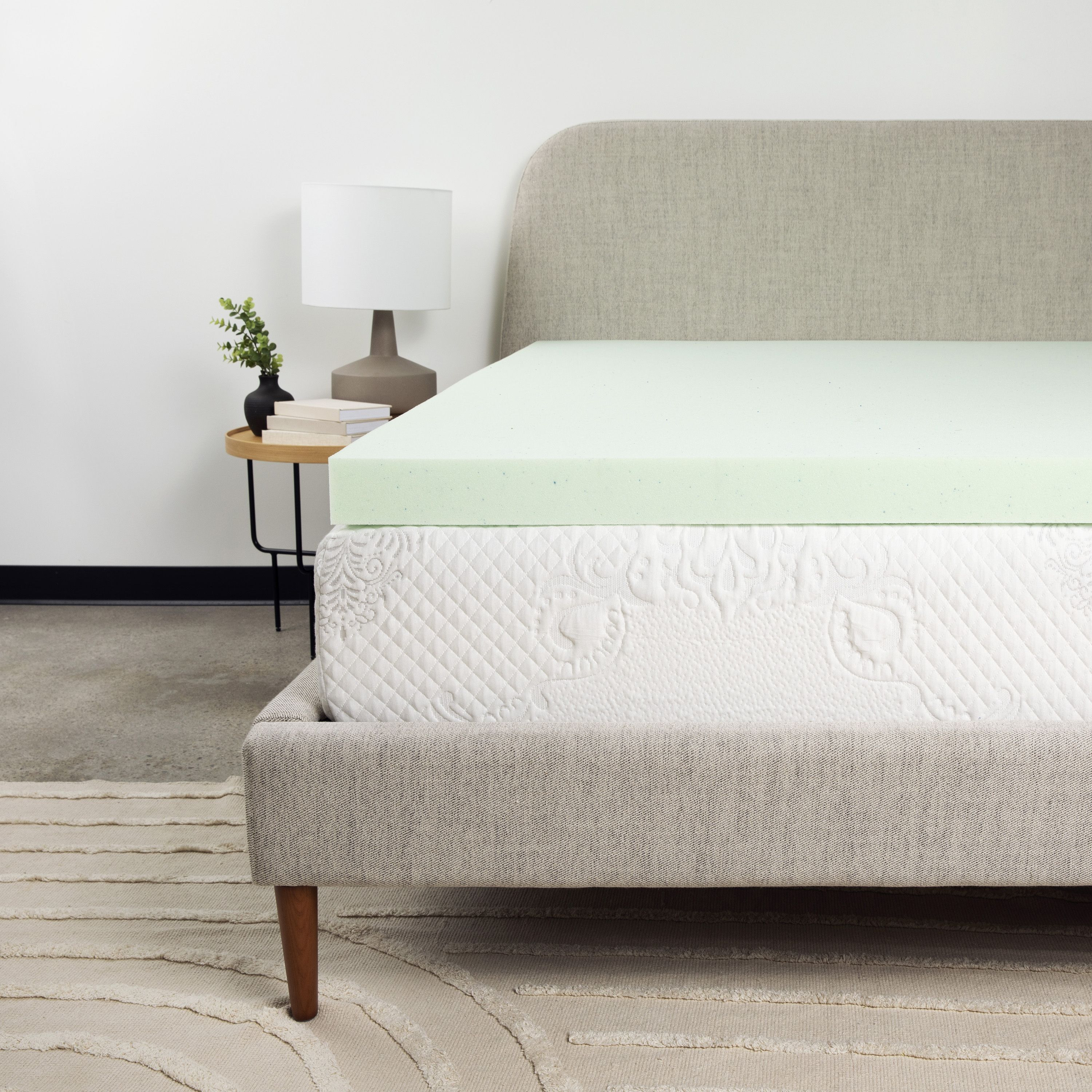 Realcozy Made In America 3 in Twin XL Size Mattress Topper(D0102H5T428)