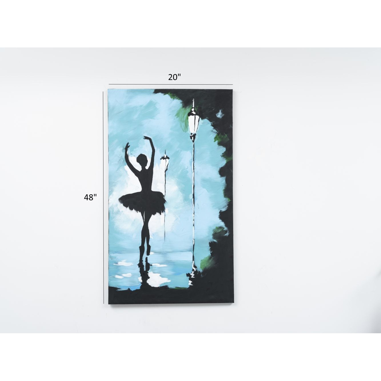 Wandela Wall canvas Paintings 47 x 27(D0102H5L5PX)