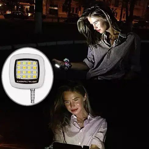 Mini Selfie LED Photo Light(D0102HPI6Wg)